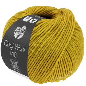Lana Grossa COOL WOOL Big  Uni/Melange | 1039-sennepgul