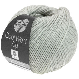 Lana Grossa COOL WOOL Big  Uni/Melange | 0616-lys grå melert