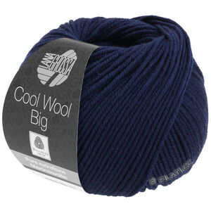 Lana Grossa COOL WOOL Big  Uni/Melange | 0630-nattblå