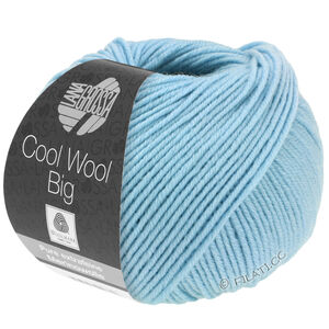 Lana Grossa COOL WOOL Big  Uni/Melange | 0946-himmelblå
