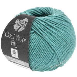 Lana Grossa COOL WOOL Big  Uni/Melange | 0984-lys sjøgrønn