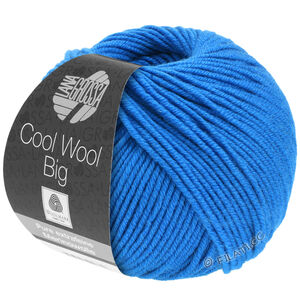 Lana Grossa COOL WOOL Big  Uni/Melange | 0992-blekkblå