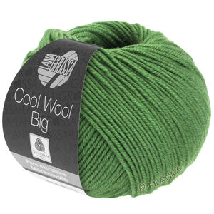 Lana Grossa COOL WOOL Big  Uni/Melange | 0997-bladgrønn