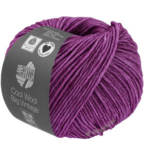 Lana Grossa COOL WOOL Big Vintage | 7194-rødfiolett