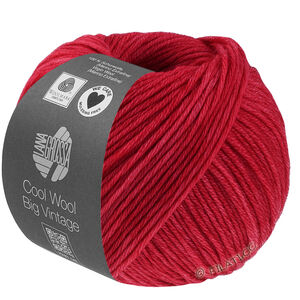 Lana Grossa COOL WOOL Big Vintage | 7195-rød