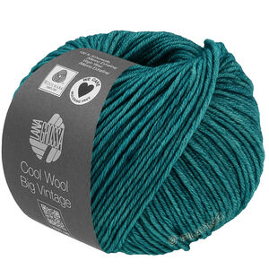 Lana Grossa COOL WOOL Big Vintage | 7198-petrolgrønn