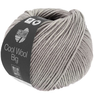 Lana Grossa COOL WOOL Big Mélange (We Care) | 1626-gråbeige melert