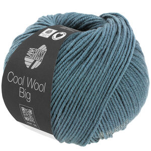 Lana Grossa COOL WOOL Big Mélange (We Care) | 1633-dueblå melert