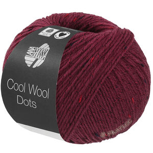 Lana Grossa COOL WOOL Dots | 04-burgunder