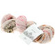 Lana Grossa COOL WOOL Hand-dyed | 102-rosé/fuksia/oransje/svart
