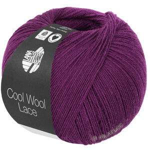 Lana Grossa COOL WOOL Lace | 67-rødfiolett