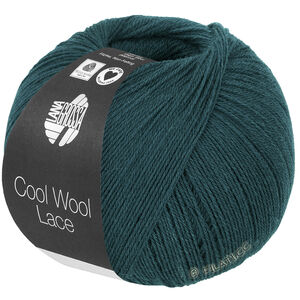 Lana Grossa COOL WOOL Lace | 69-mørk petrol