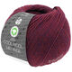 Lana Grossa COOL WOOL Melange (GOTS) | 127-vinrød melert