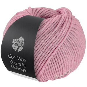 Lana Grossa COOL WOOL Superbig Mélange | 201-rosa melert