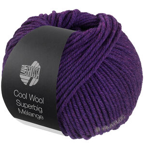 Lana Grossa COOL WOOL Superbig Mélange | 204-fiolett melert
