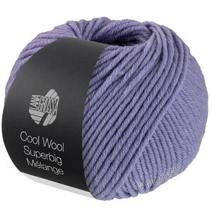 Lana Grossa COOL WOOL Superbig Mélange | 205-lilla melert