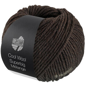 Lana Grossa COOL WOOL Superbig Mélange | 219-gråbrun melert