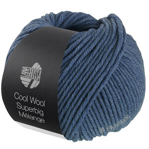 Lana Grossa COOL WOOL Superbig Mélange | 226-jeans melert