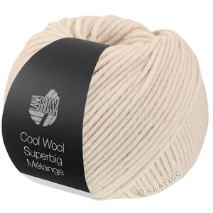 Lana Grossa COOL WOOL Superbig Mélange | 233-grège/beigegrå melert