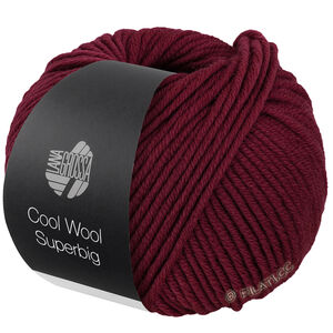Lana Grossa COOL WOOL Superbig | 06-vinrød
