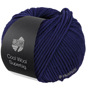 Lana Grossa COOL WOOL Superbig | 17-mørk blå
