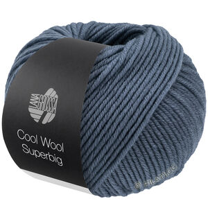 Lana Grossa COOL WOOL Superbig | 18-stålblå