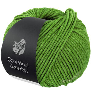 Lana Grossa COOL WOOL Superbig | 25-majgrønn