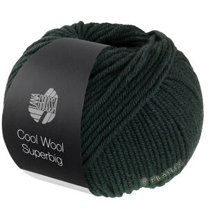 Lana Grossa COOL WOOL Superbig | 29-lodengrønn