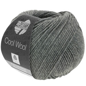 Lana Grossa COOL WOOL | 0412-mørk grå melert