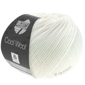 Lana Grossa COOL WOOL | 0431-hvit