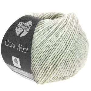 Lana Grossa COOL WOOL | 0443-lys grå melert