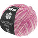 Lana Grossa COOL WOOL Print | 842-rosa/fuksia/ecru