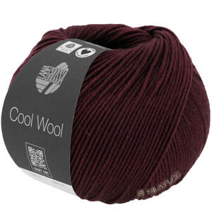 Lana Grossa COOL WOOL Mélange (We Care) | 1404-svartrød melert