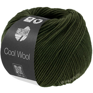 Lana Grossa COOL WOOL Mélange (We Care) | 1495-lodengrønn melert