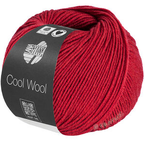 Lana Grossa COOL WOOL Mélange (We Care) | 1501-kirsebærrød melert