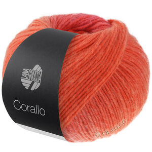 Lana Grossa CORALLO 100g | 02-bringebær/rød