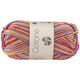Lana Grossa COTONE Print/Spray/Mouliné | 364-lilla/grågrønn/gul/mørk pink
