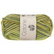 Lana Grossa COTONE Print/Spray/Mouliné | 367-hvitgrønn/kiwigrønn/opalgrønn/patinagrønn