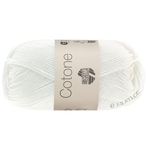 Lana Grossa COTONE | 022-hvit