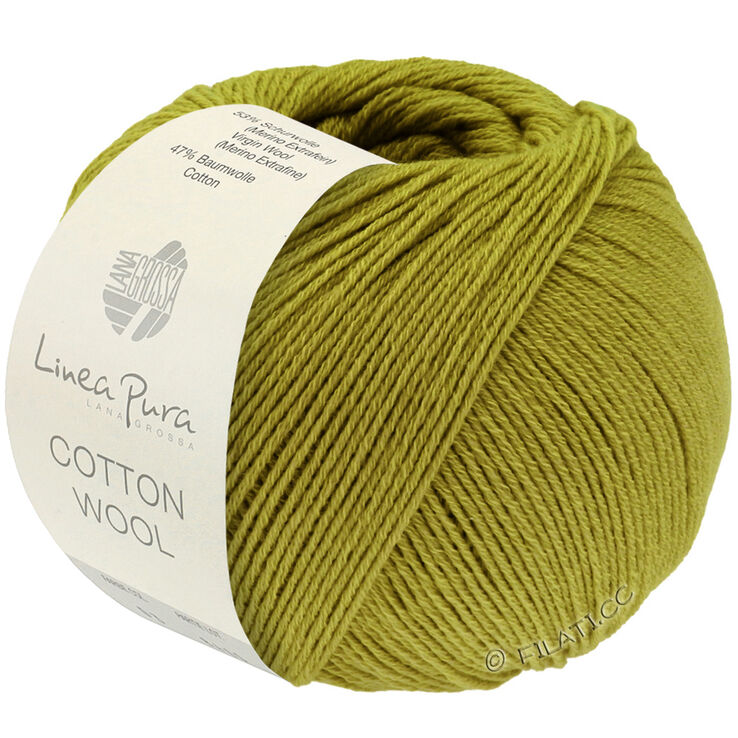 Lana Grossa COTTON WOOL (Linea Pura) | 35-pistasj