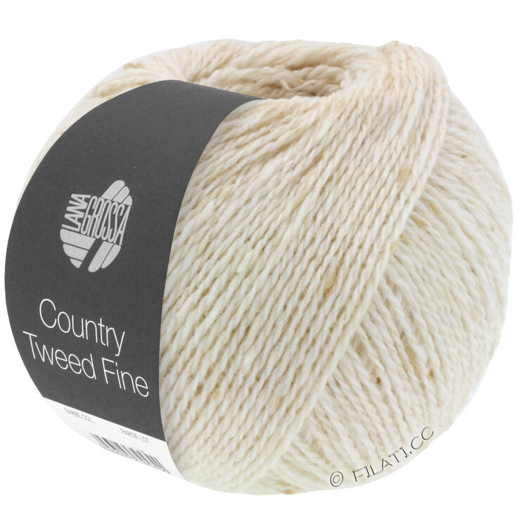 Lana Grossa COUNTRY TWEED Fine | 101-natur melert