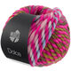 Lana Grossa DOLCE | 05-pink/rosa/myntegrønn/oliven/sennep