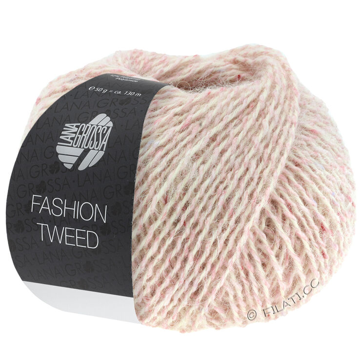 Lana Grossa FASHION TWEED | 01-rosa melert