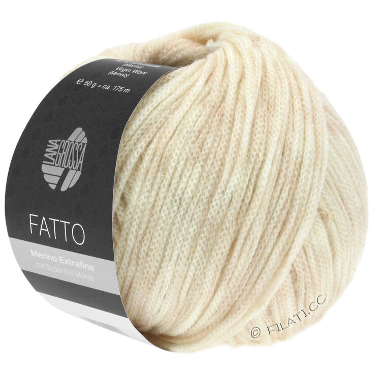Lana Grossa FATTO | 01-råhvit