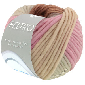 Lana Grossa FELTRO Arco | 447-grå/lys beige/rosa/gråbeige/nougat