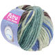 Lana Grossa FELTRO Color Melange | 1009-bjørnebær/jeansblå/grå/grågrønn