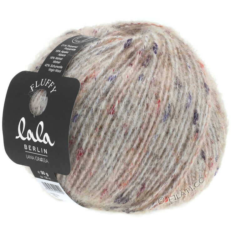 Lana Grossa FLUFFY (lala BERLIN) | 101-natur/beige melert