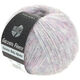 Lana Grossa GARZATO Fleece Uni/Print/Dégradé | 025-hvit/rosa/grå