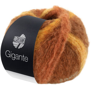 Lana Grossa GIGANTE | 06-oker/nougat/gråbrun/sjokoladebrun/sandgul