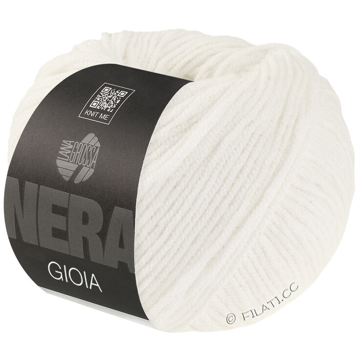 Lana Grossa GIOIA (Nera) | 01-hvit